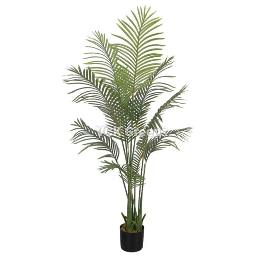 Artificial Areca Palm Plant With Pot 5.3ft
