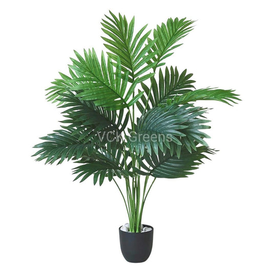 Artificial Areca Palm Plant With Pot 2.5ft