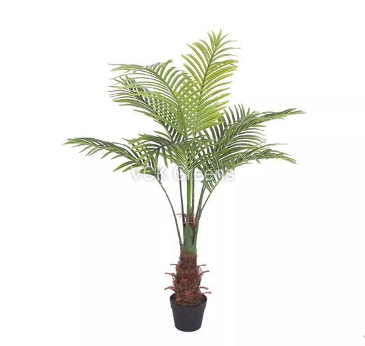 Artificial Areca Palm Plant With Pot 4ft