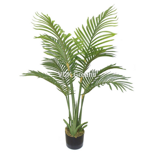Artificial Areca Palm Plant With Pot 4 Feet