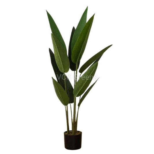Artificial Bird of Paradise Plant With Pot 3.8ft