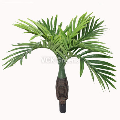 Artificial Bottle Palm Plants Without Pot (1.3 Feet)