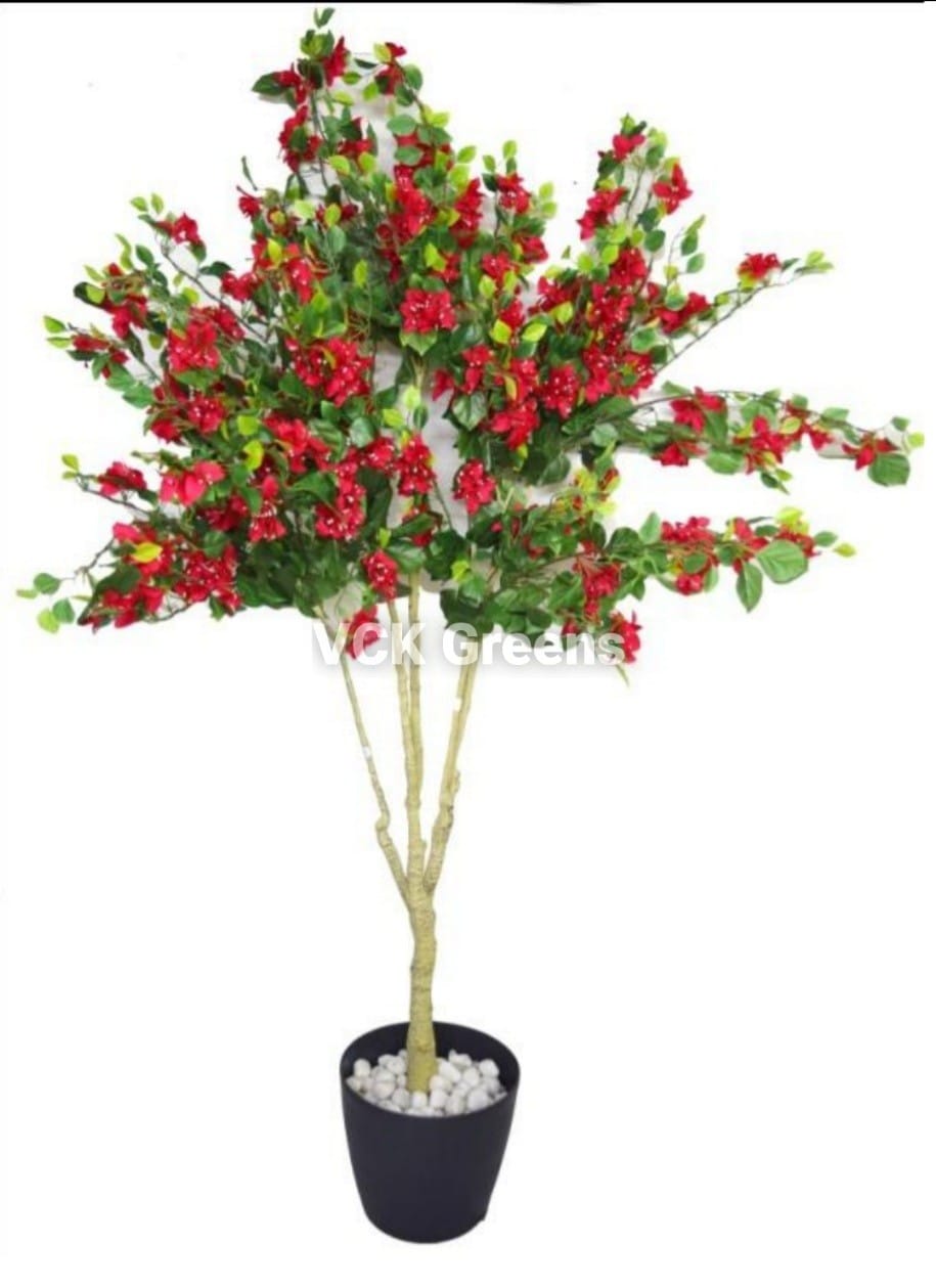 Artificial Bougainvillea Tree Without Pot 6 Feet