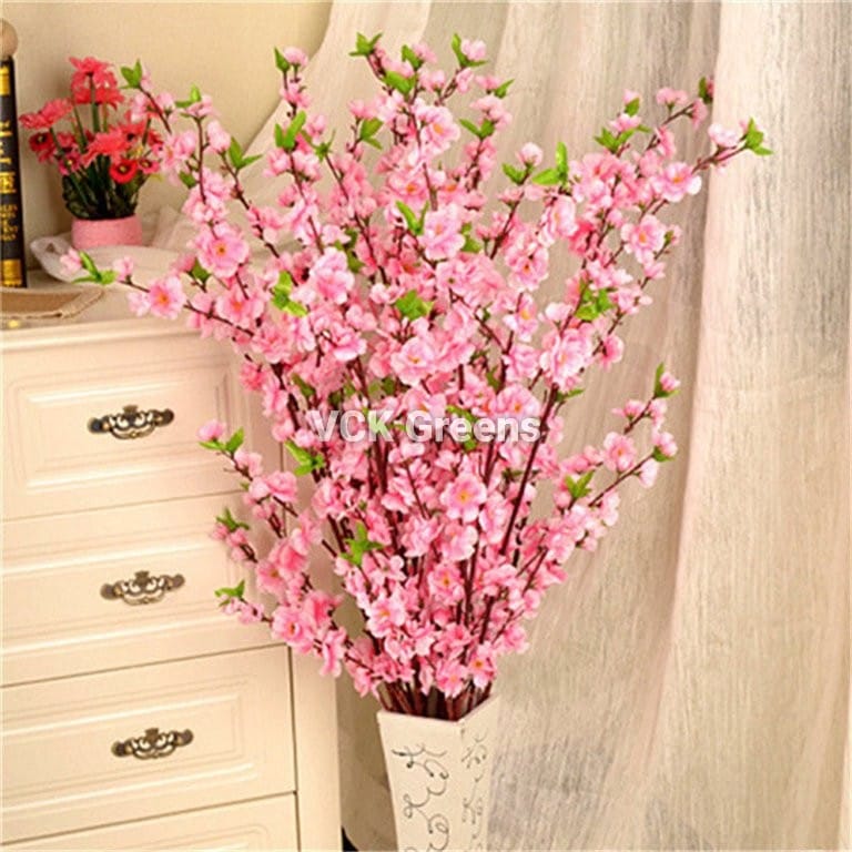 Artificial Cherry Blossom Sticks (Pack of 3pc, 105cm) – VCK Greens