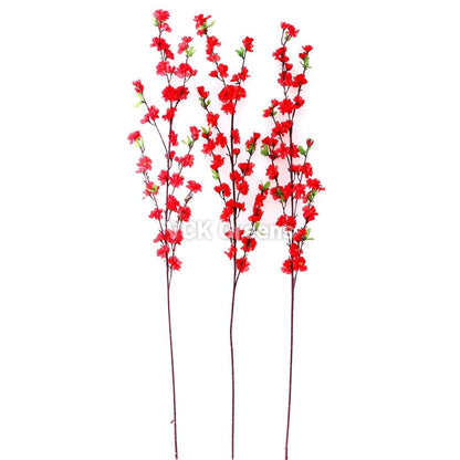 Artificial Cherry Blossom Sticks (Pack of 3pc, 105cm)