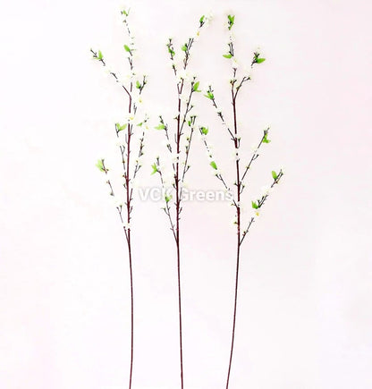 Artificial Cherry Blossom Sticks (Pack of 3pc, 105cm)