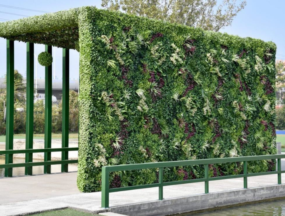 Artificial Coastal Winter Wall Panel (1mtr X 1mtr, 10.76sqft)