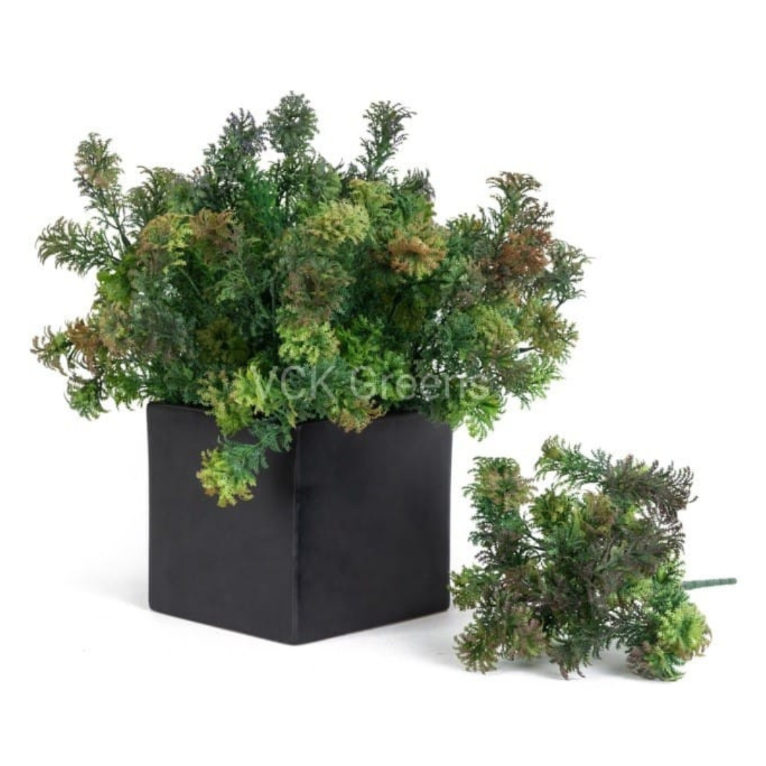 Artificial Color Moss Grass Bunches 35cm