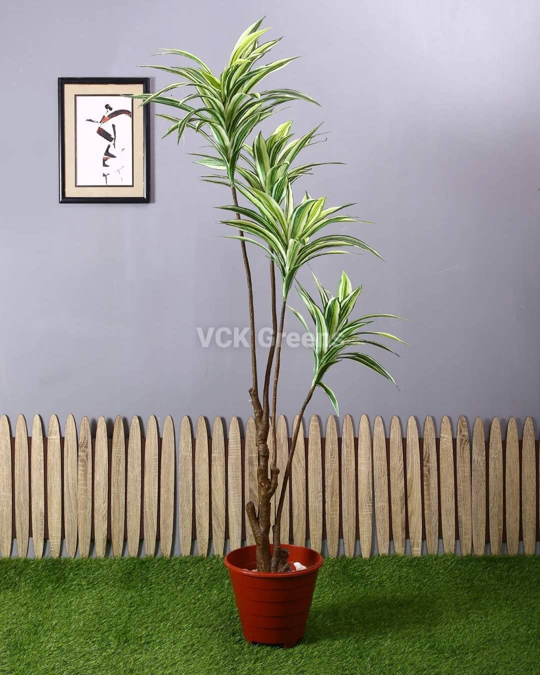 Artificial Cordyline Leaves Plant without pot (5.2 Feet)