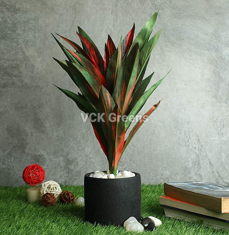 Artificial Dracaena Bush Plant Without Pot 1.5 Feet