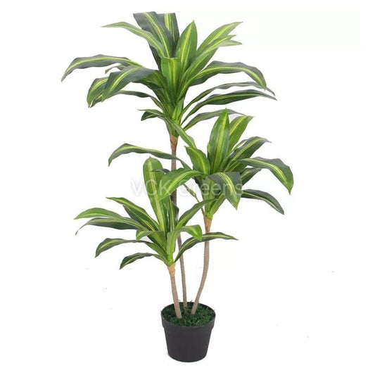 Artificial Dracaena Plant X 3 Without Pot 3.3 Feet