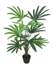 Artificial Fan Palm Plant 3.3 Feet With Pot