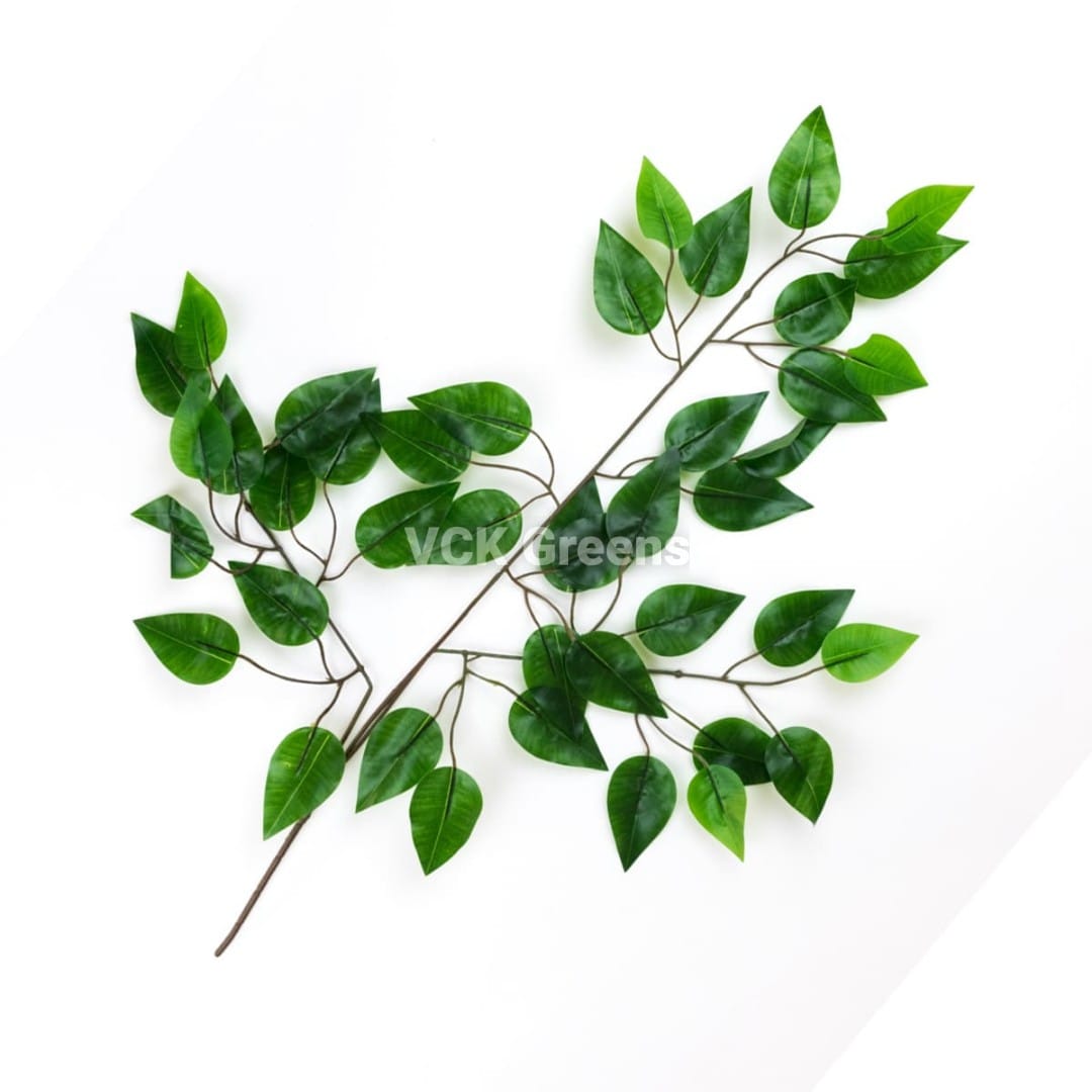 Artificial Ficus Leaves Stems (60cm Height)