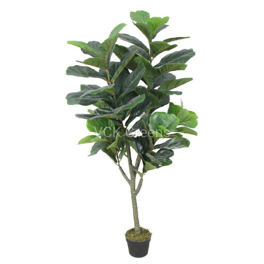 Artificial Fiddle Leaf Fig Plant With Pot 4.8ft