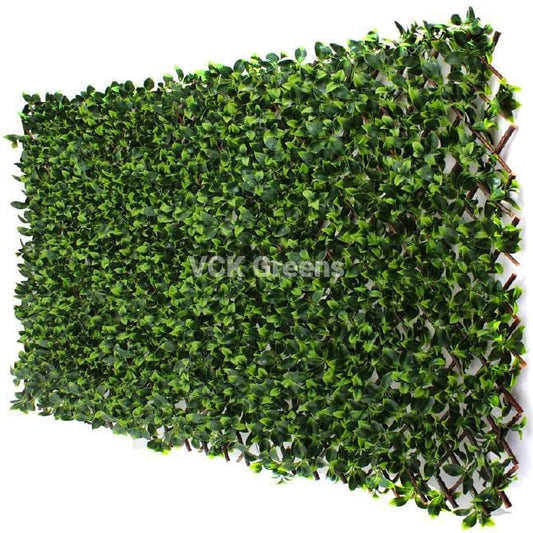 Artificial Green Leaf Willow Trelli (1mtr X 2mtr, 21sqft)