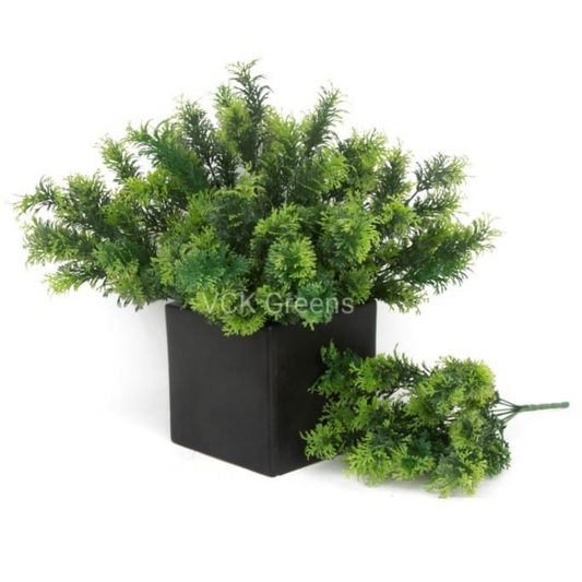 Artificial Moss Green Bunch 34cm