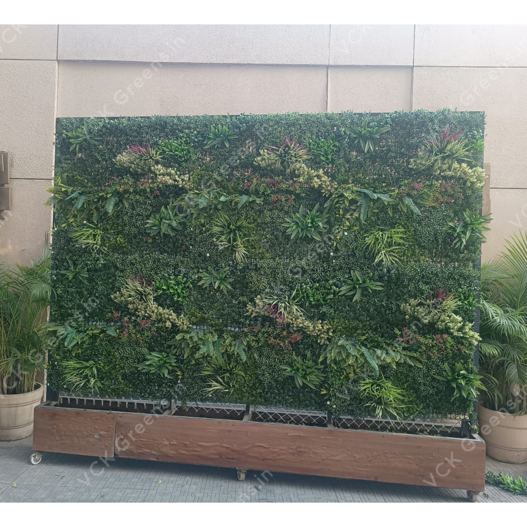 artificial outdoor vertical garden green walls for home and office decoration