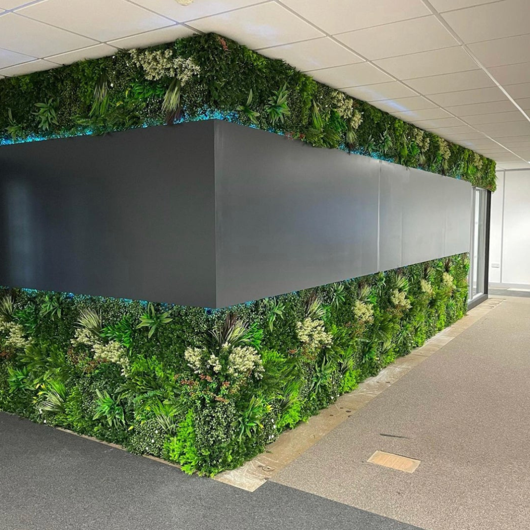 artificial faux green walls for indoor and outdoor
