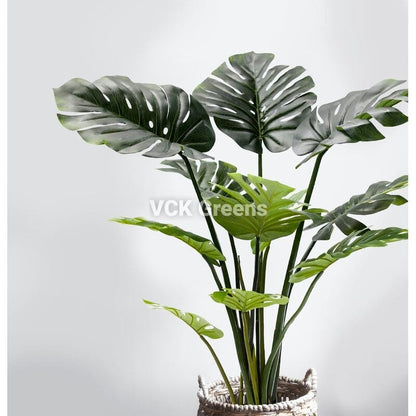 Artificial Monstera Plant with Pot (4 Feet)