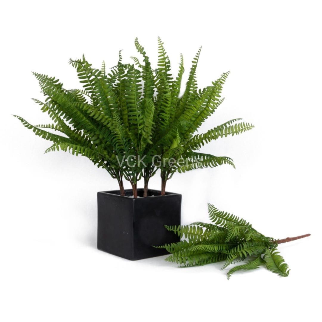 Artificial Rubber Fern Bunch 43cm