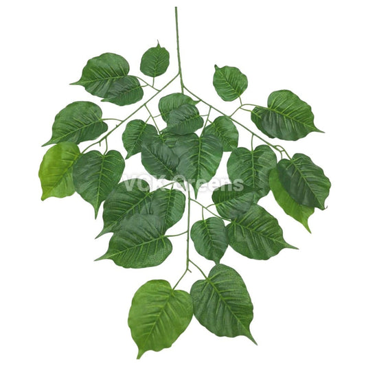 Artificial Peepal Leaves Stems/Branch (65cm Height)