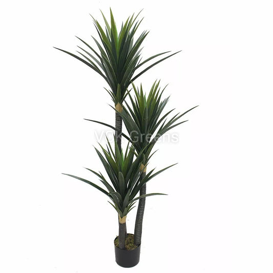 Artificial Yucca X 3 Plant With Pot 5ft