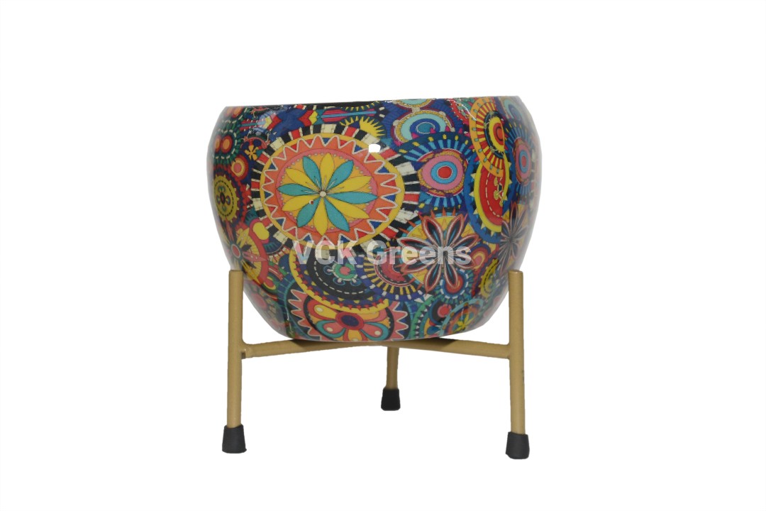 Metal desktop Planters