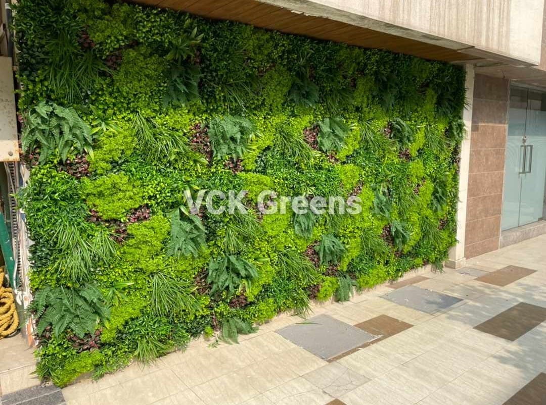 Artificial Urban Jungle Vertical Wall Panel  (1mtrX1mtr,10.76sqft)