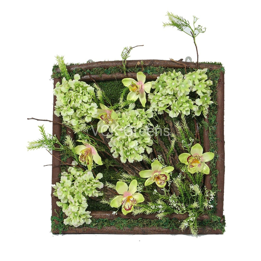 Artificial Wooden Wall Frame Panel 2