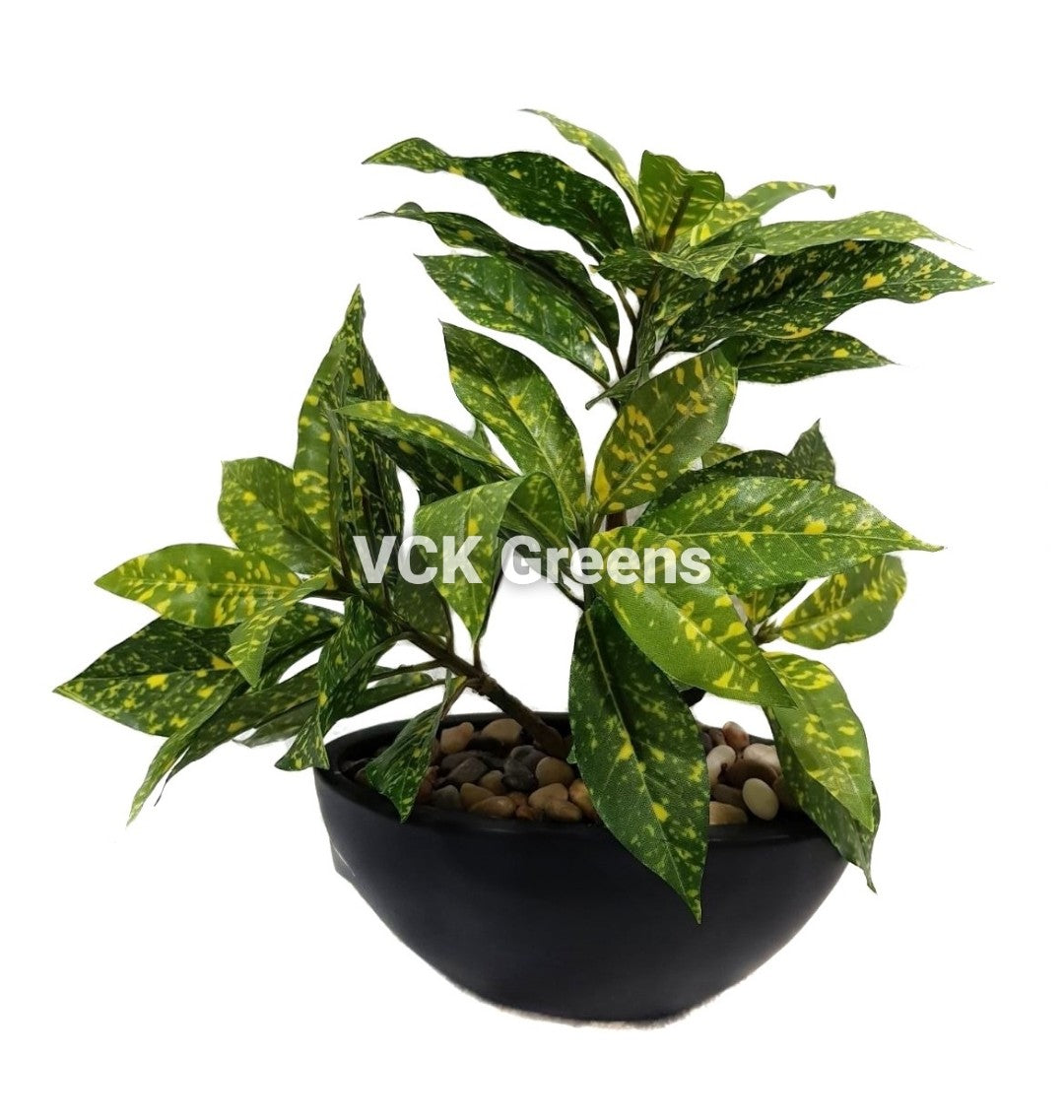 Artificial Bonsai Plants with Ceramic Vase (1 Feet)